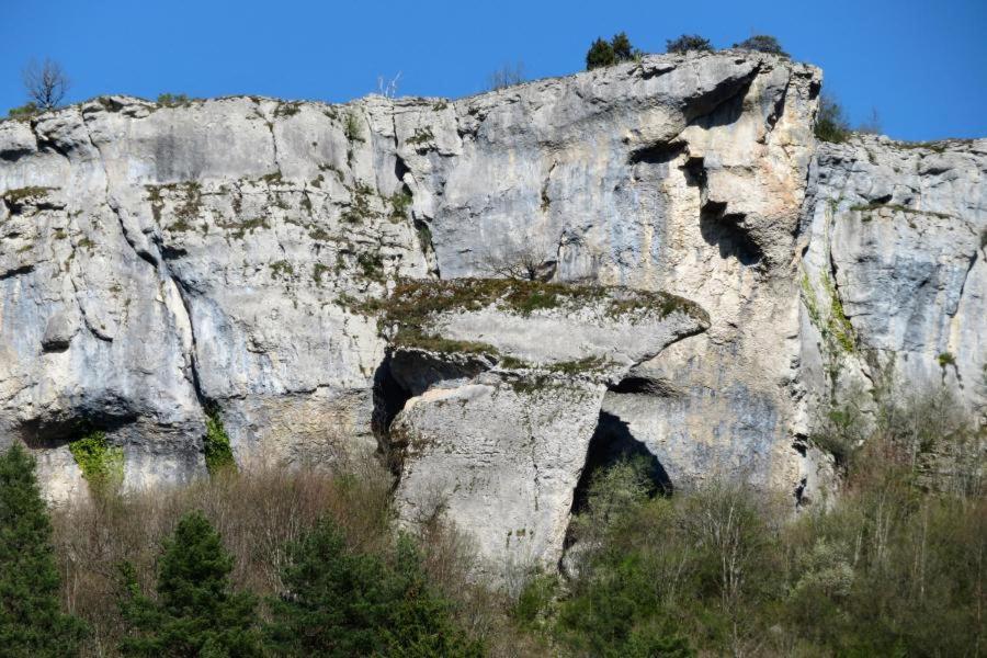 Maison De Vacances - Vue Panoramique Riviere Ornans Exteriör bild